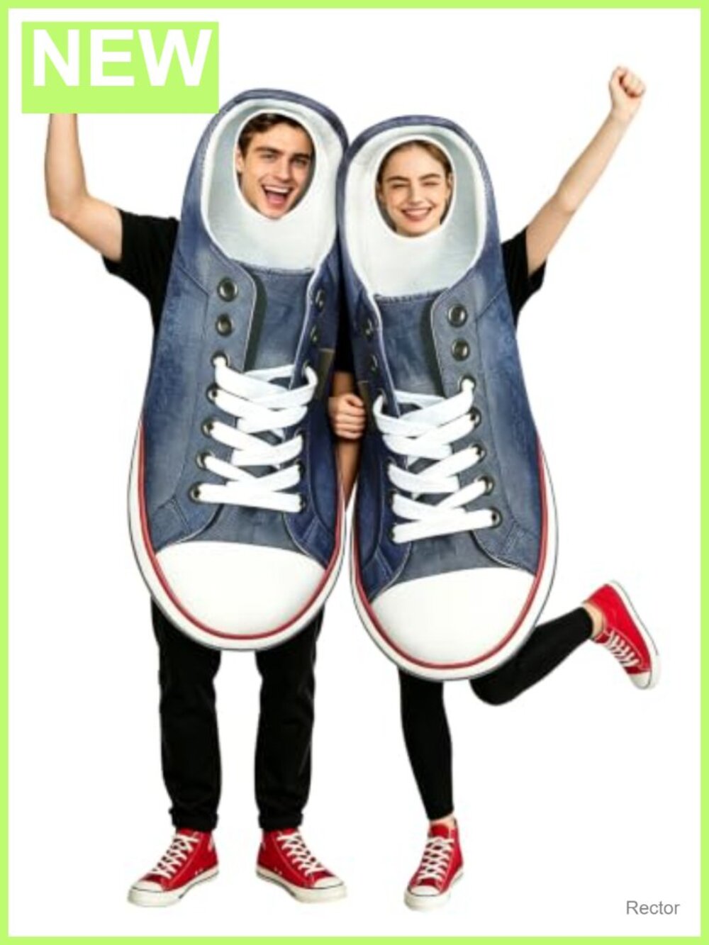 Adult Sneaker Costume 2PC Couples Halloween Cosplay Unisex One Size